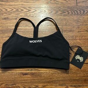 darc sport wolves black sports bra
